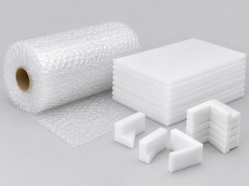 Bubble Wrap and Protective Foam (illustrative image)