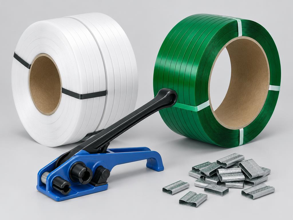 PP and PET Strapping (illustrative image)