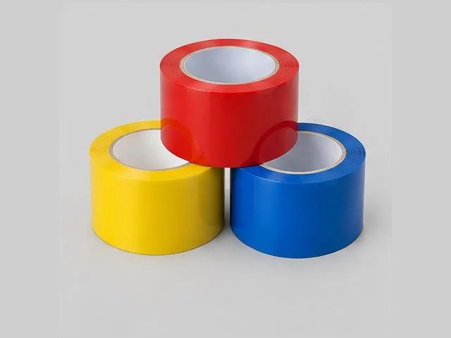 Coloured packing tape