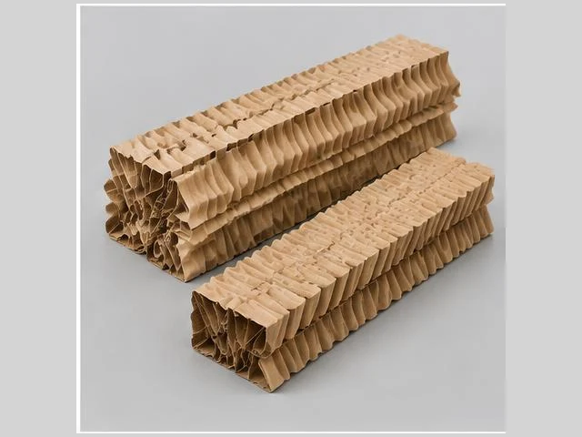 Corrugated cushioning
