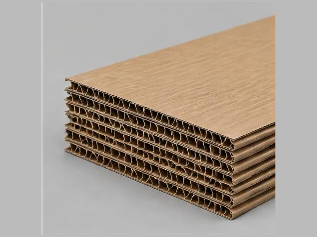Double-wall corrugated board