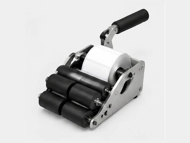 Label applicator pads