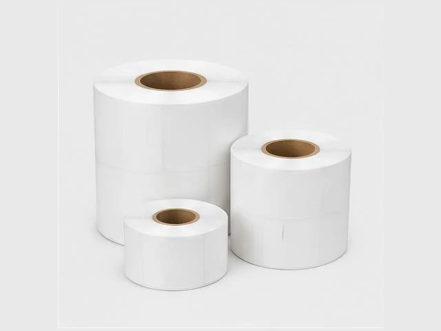 Label dispenser rolls