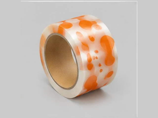 Printed packing tape
